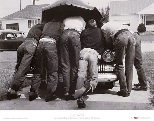 Boys With Their First Car